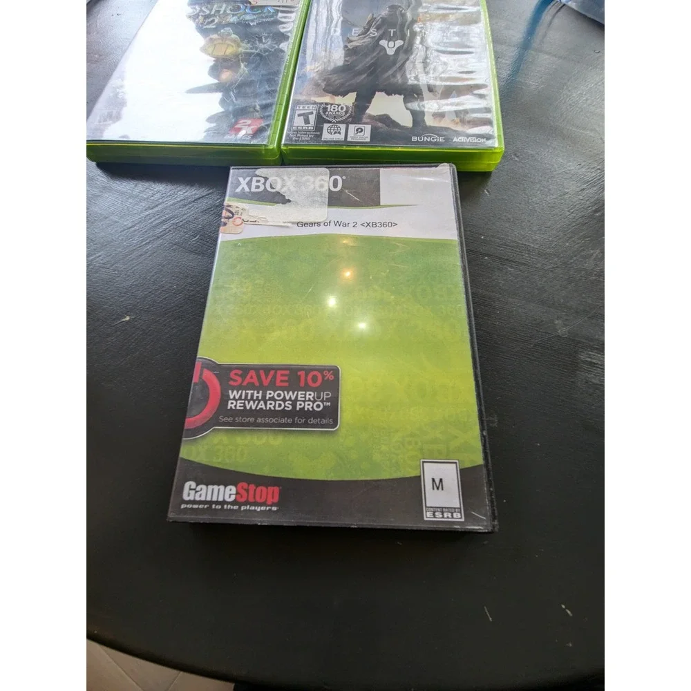 BioShock‎ 2 - Destiny - Gears of War 2 - Xbox 360 Games Lot